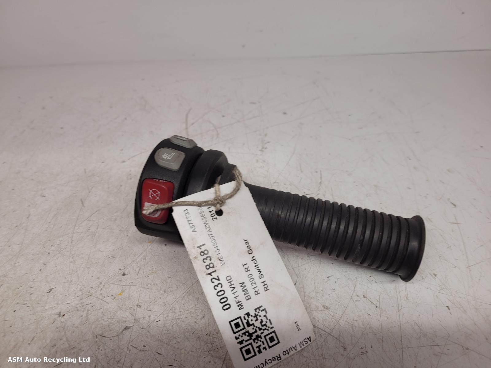 View Auto part RH Switch Gear Bmw R1200 Rt 2011