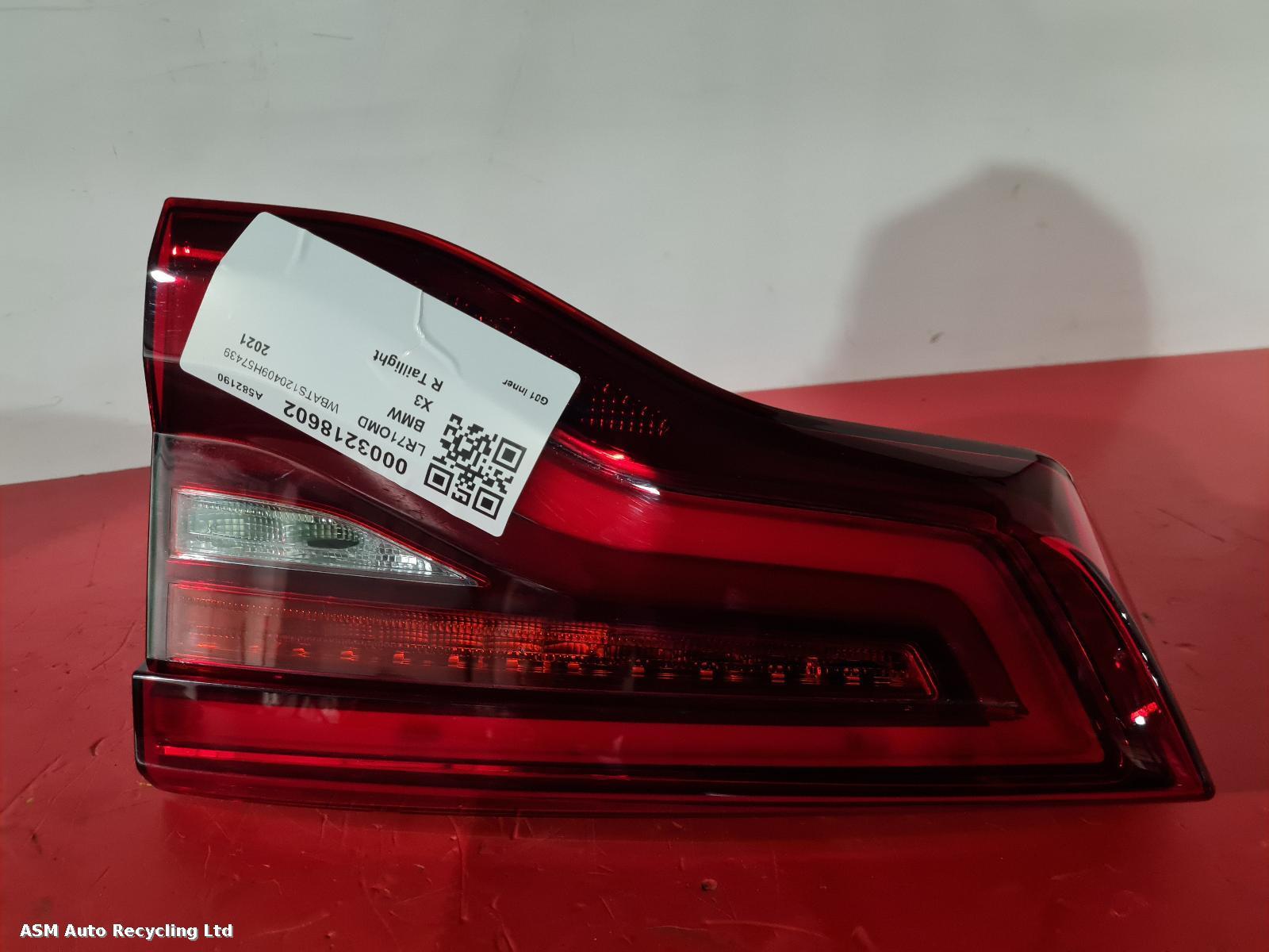 View Auto part R Taillight Bmw X3 2021