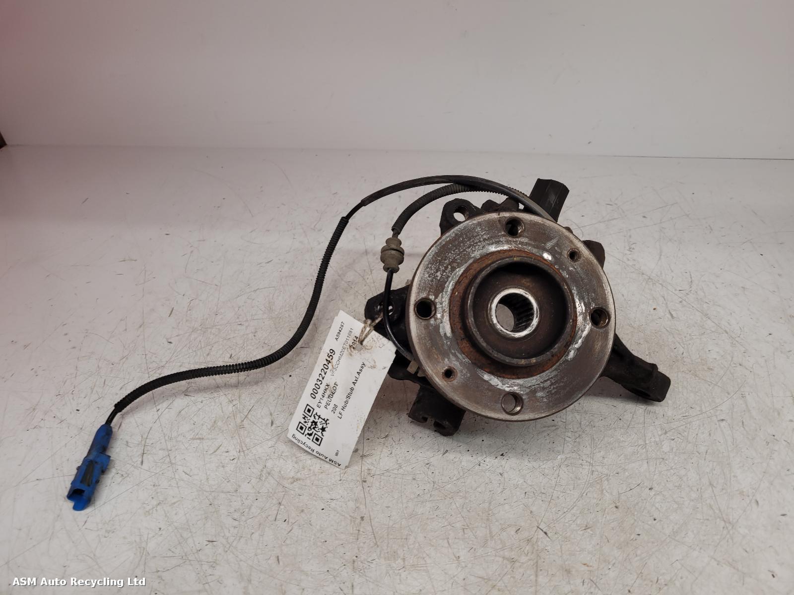 View Auto part LF Hub/Stub Axle Assembly Peugeot 208 2014