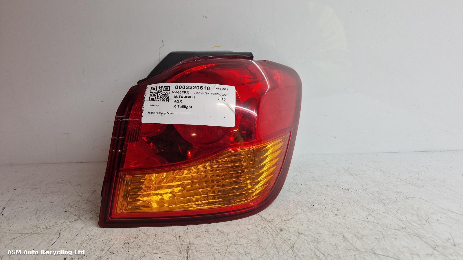 View Auto part R Taillight Mitsubishi Asx 2010