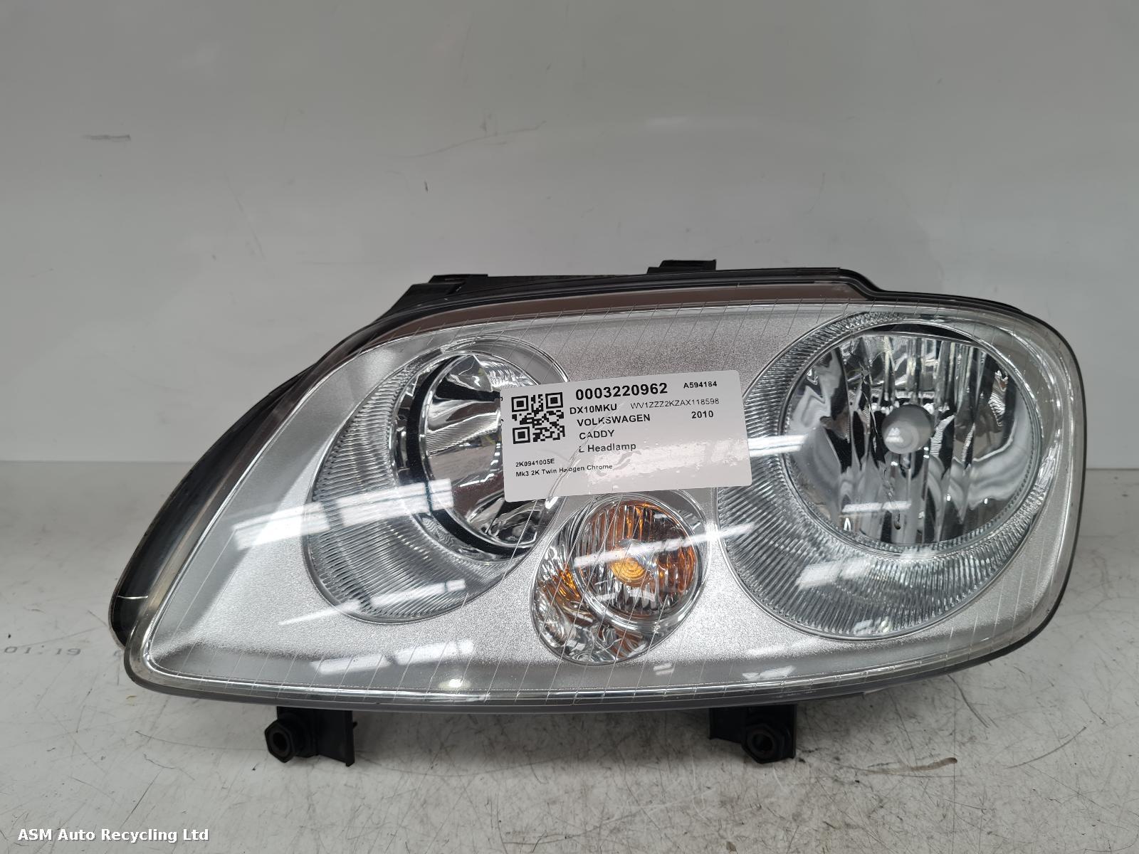 View Auto part L Headlamp Volkswagen Caddy 2010