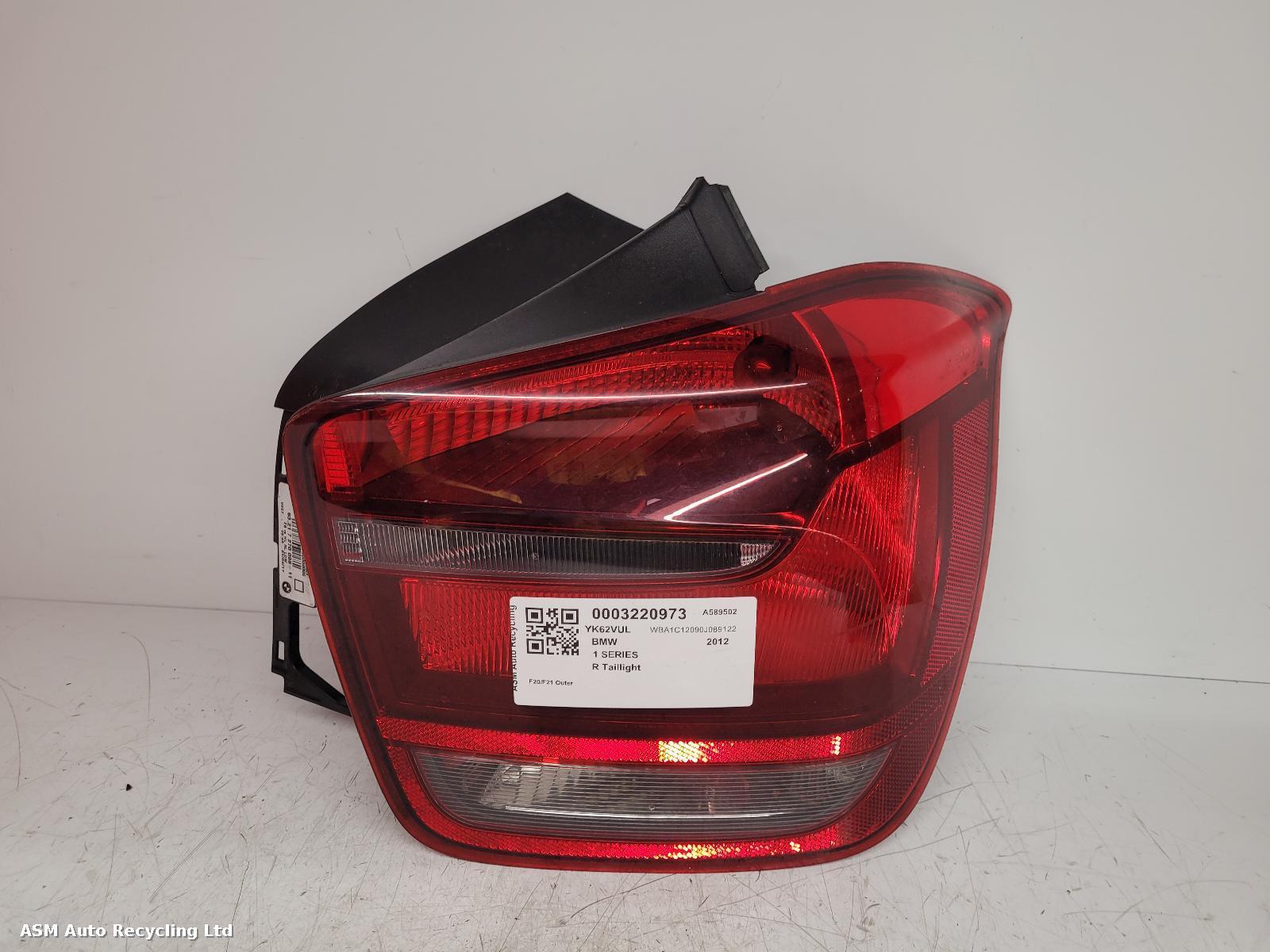 View Auto part R Taillight Bmw 1 Series 2012