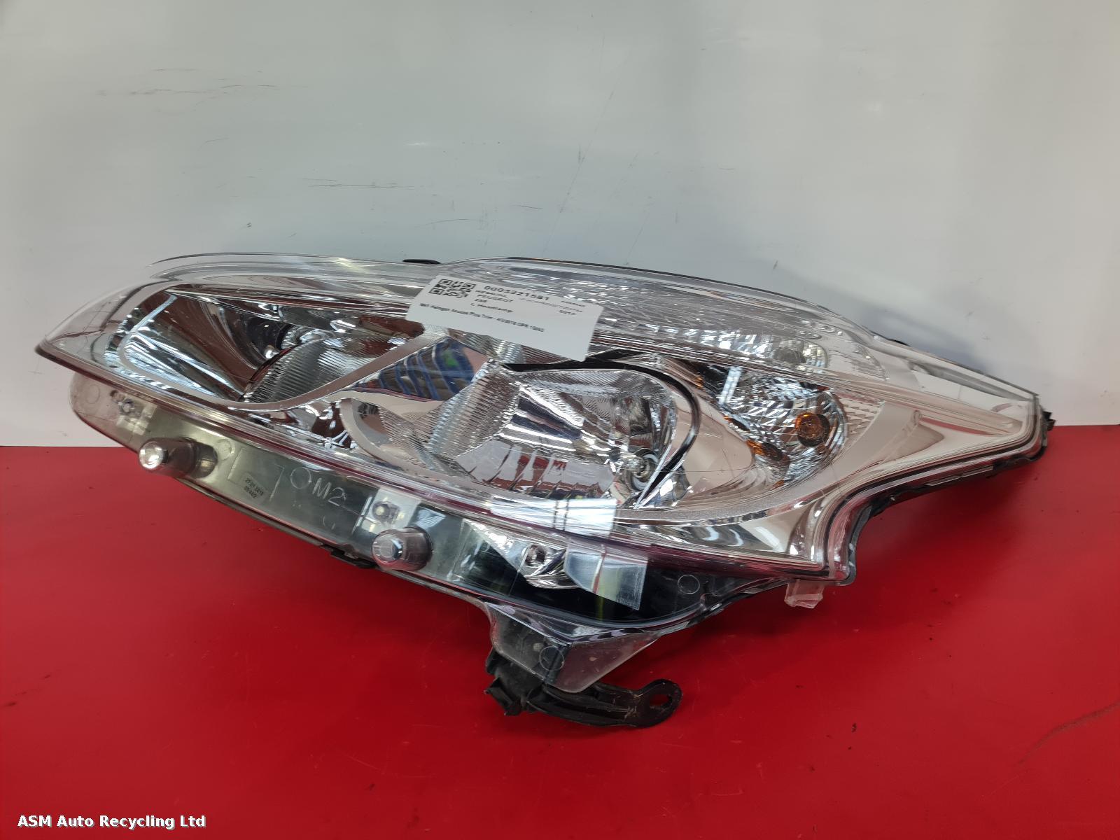 View Auto part L Headlamp Peugeot 208 2015