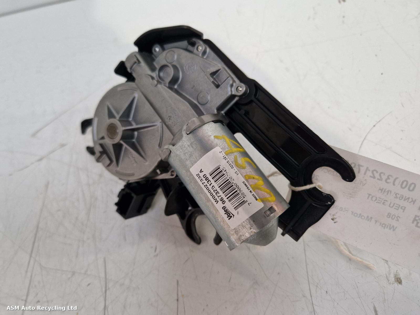 View Auto part Wiper Motor Rear Peugeot 208 2012