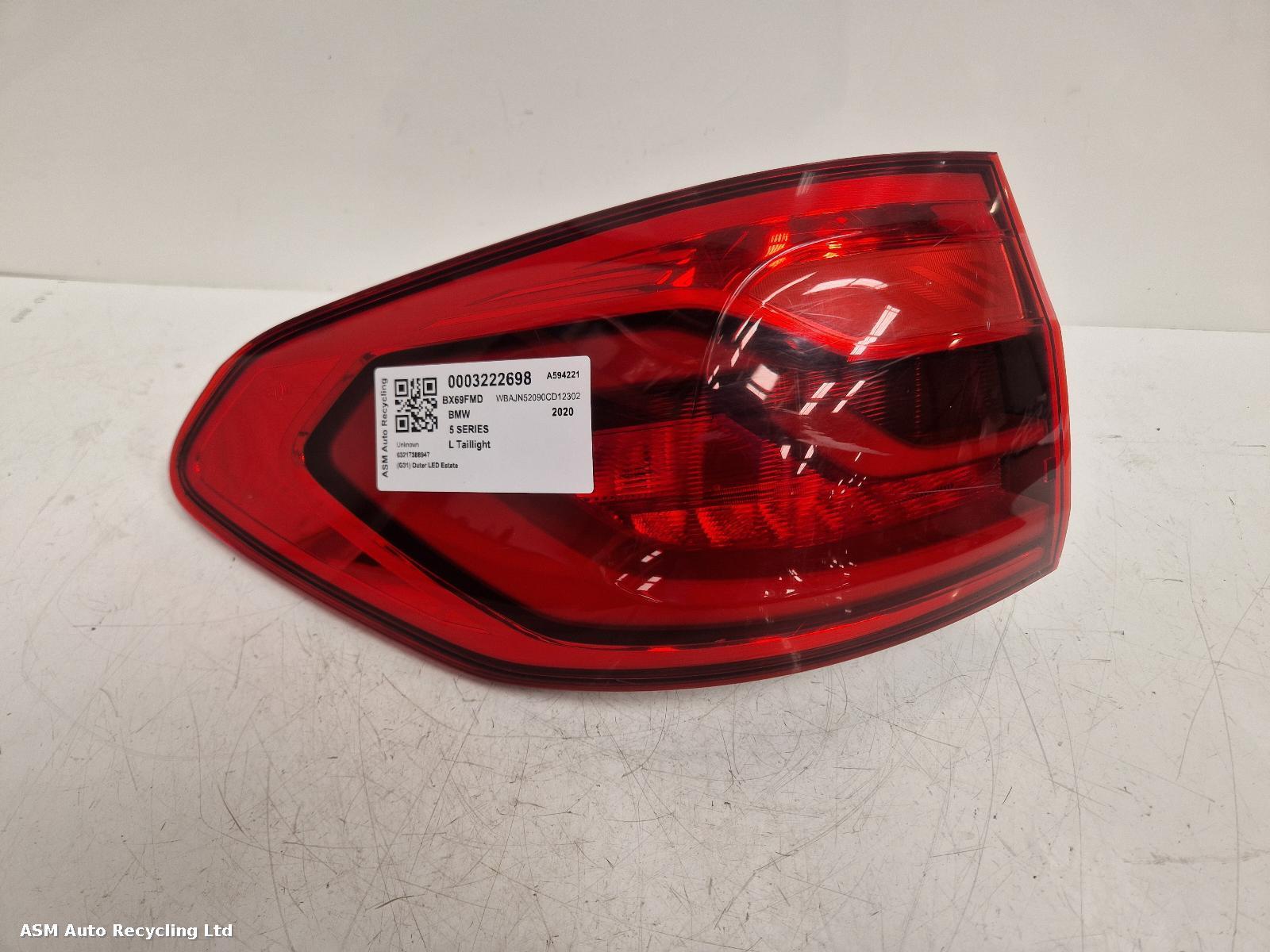 View Auto part L Taillight Bmw 5 Series 2020