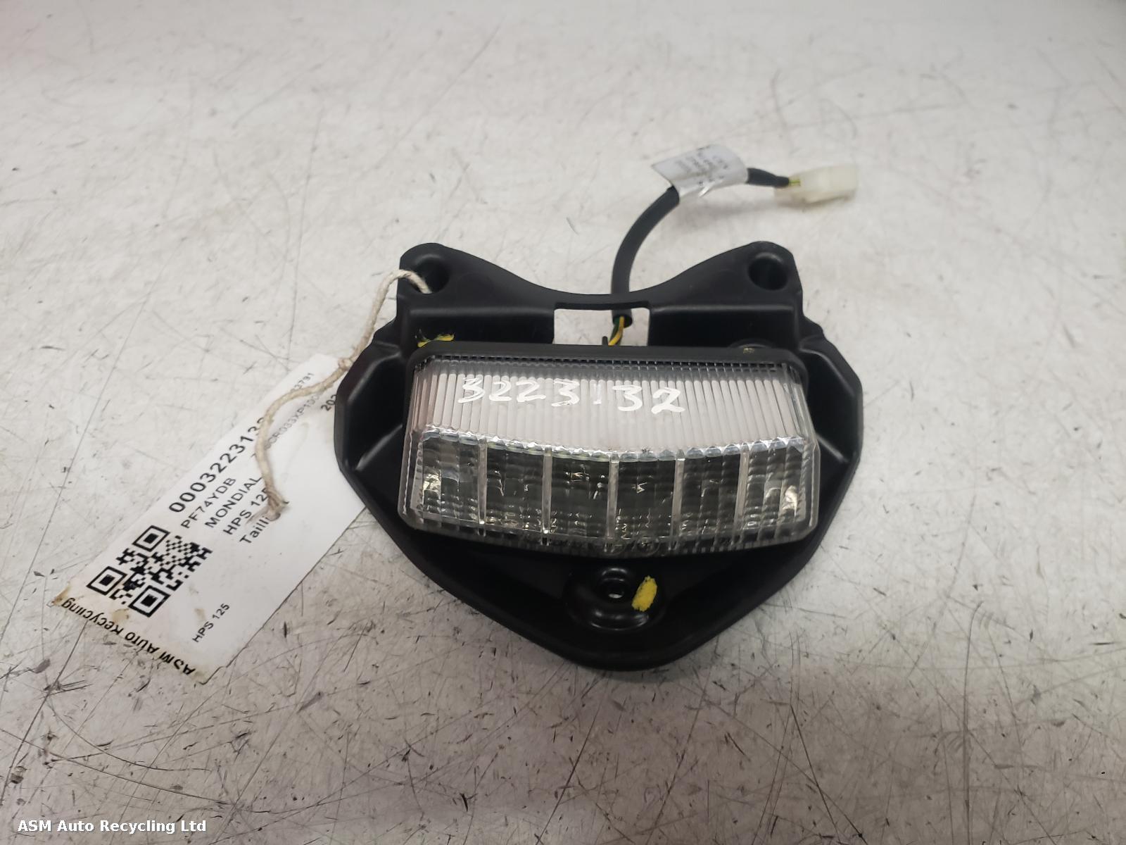 View Auto part Taillight Mondial Hps 125 2024