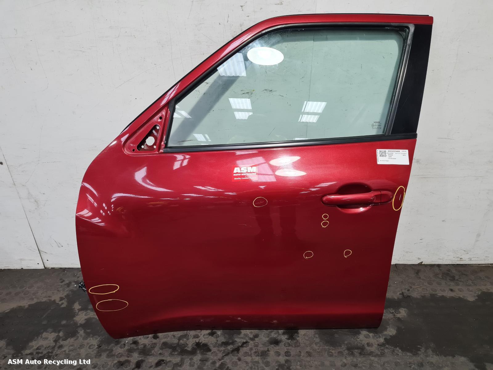 View Auto part L Front Door Nissan Juke 2012