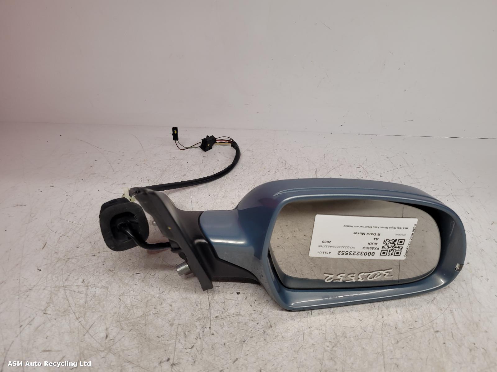 View Auto part R Door Mirror Audi A4 2009