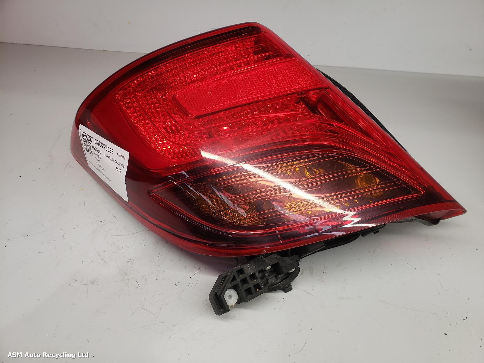 View Auto part L Taillight Toyota Yaris 2016