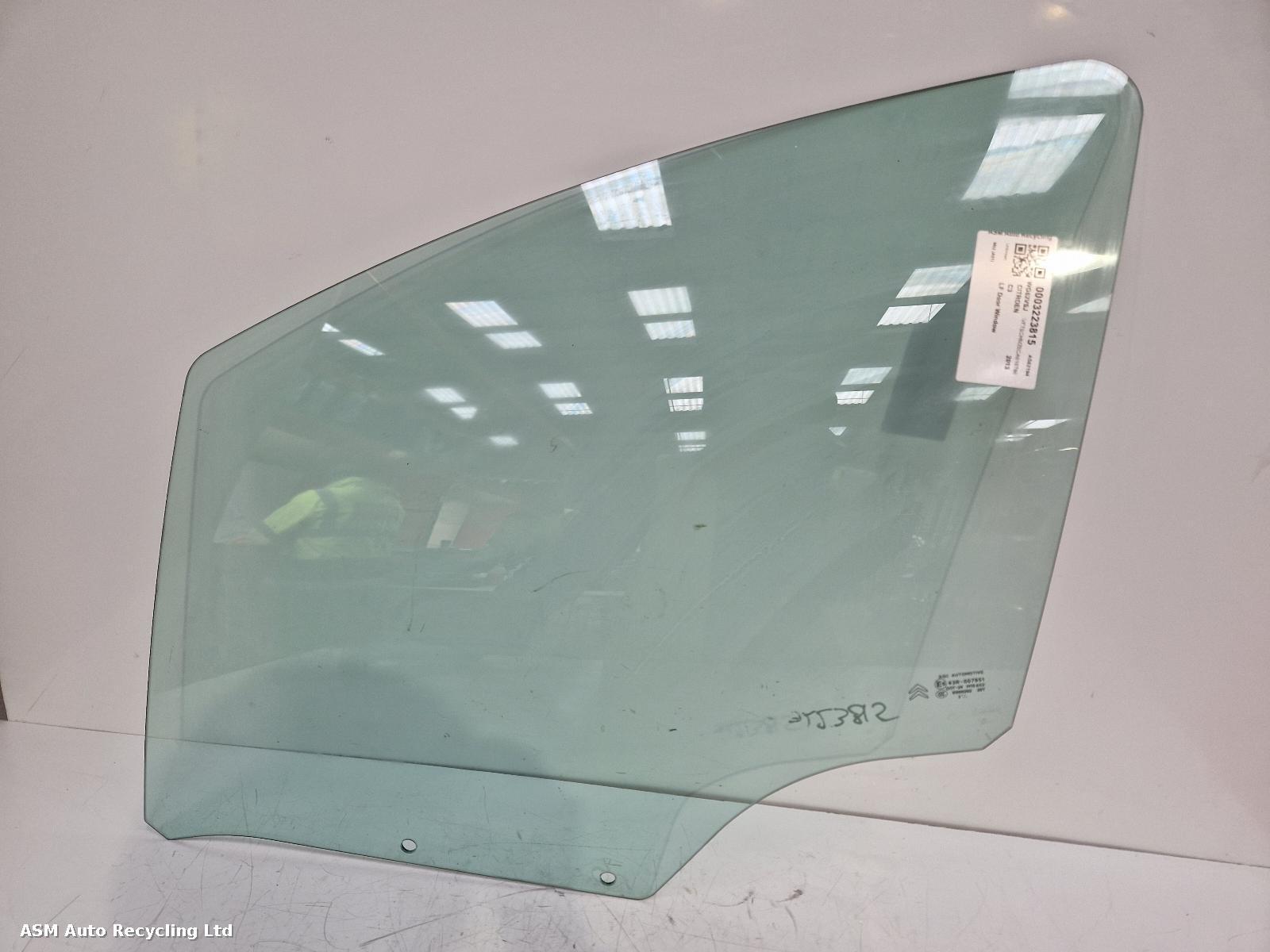 View Auto part LF Door Window Citroen C3 2013
