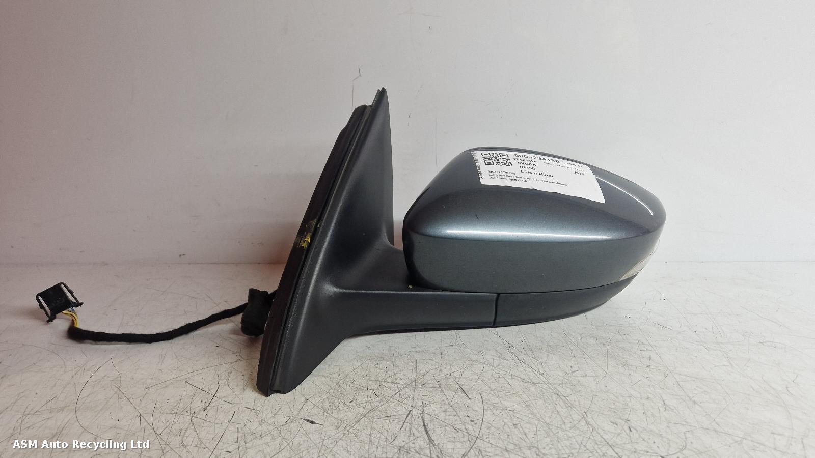 View Auto part L Door Mirror Skoda Rapid 2016