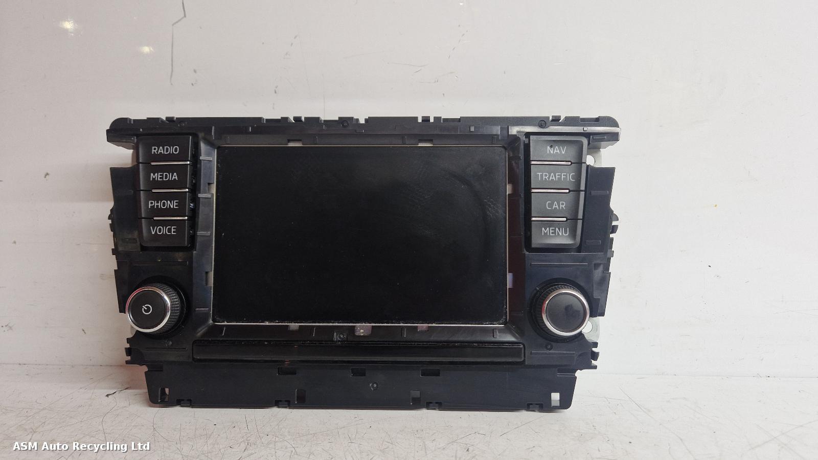 View Auto part Sat Nav Unit Skoda Rapid 2016