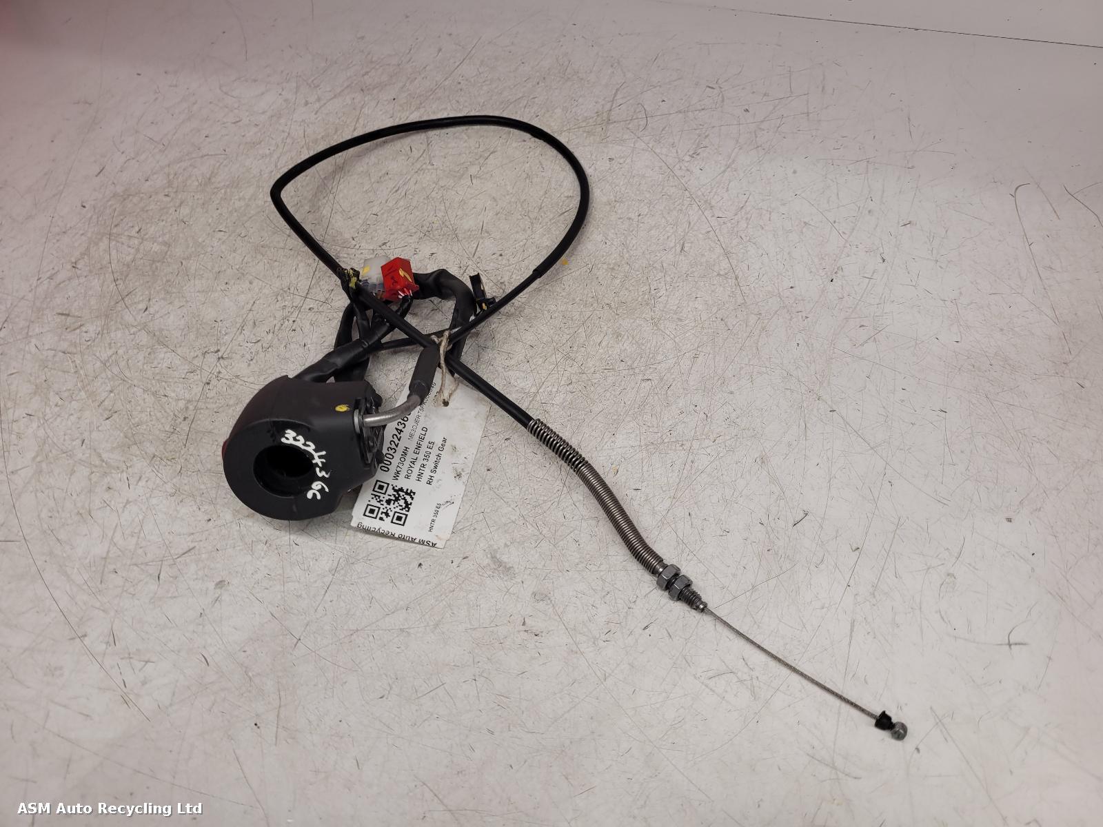 View Auto part RH Switch Gear Royal Enfield Hntr 350 E5 2023