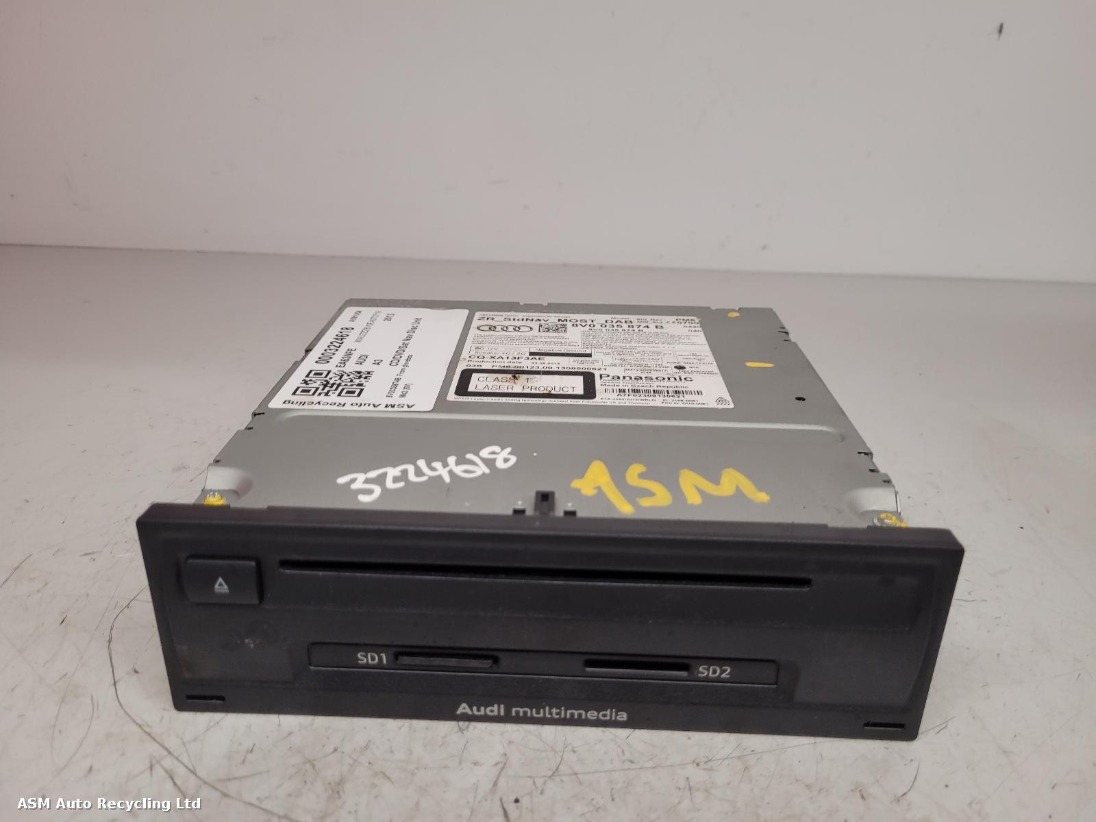 View Auto part CD Changer Audi A3 2013