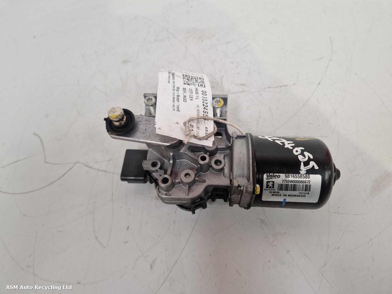 View Auto part Wiper Motor Front Citroen Berlingo 2019