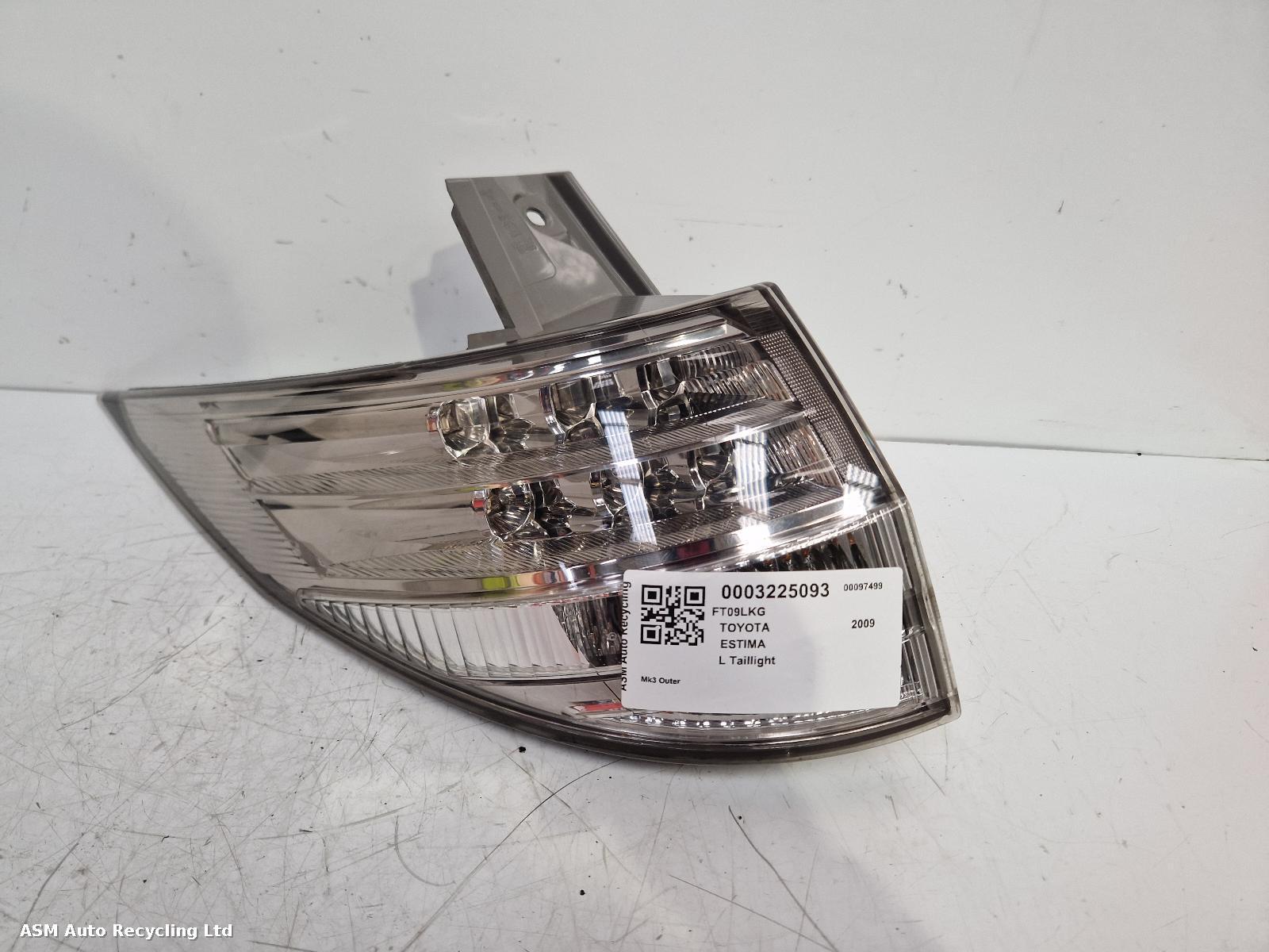 View Auto part L Taillight Toyota Estima 2009