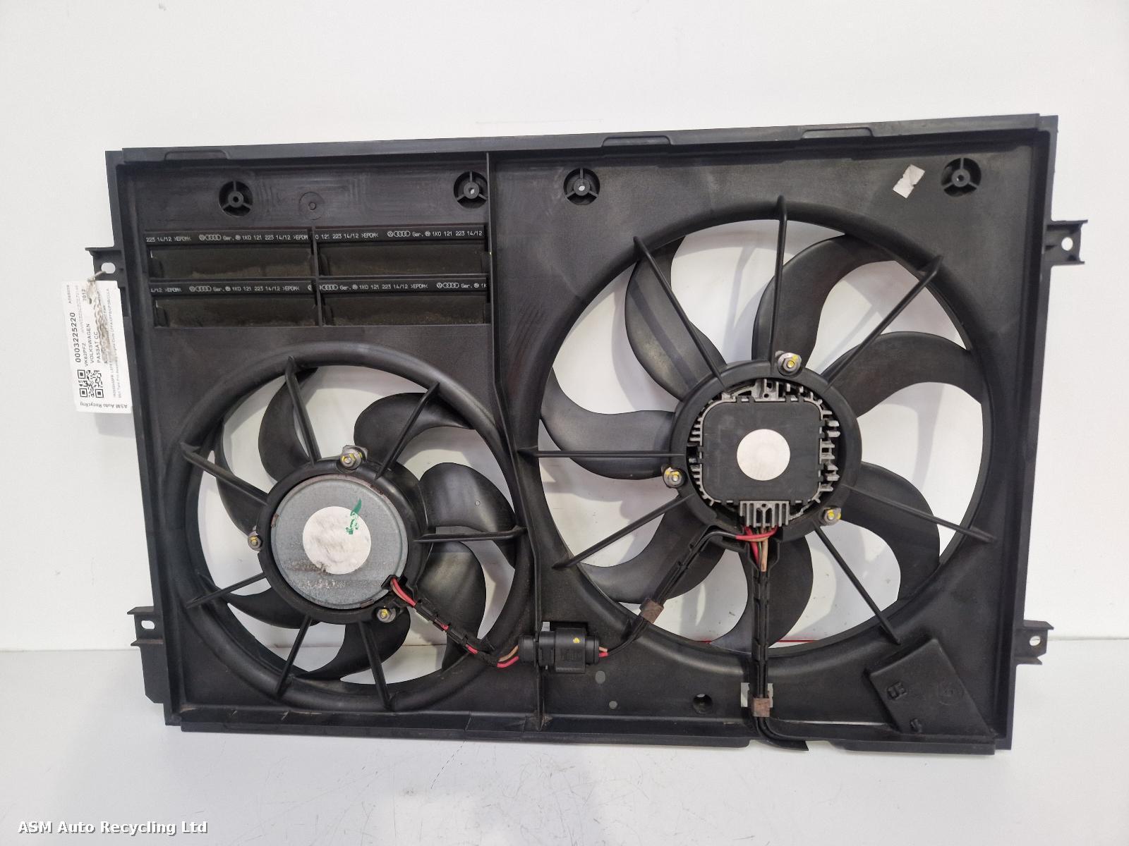 View Auto part Engine Cooling Motor Volkswagen Passat Cc 2012