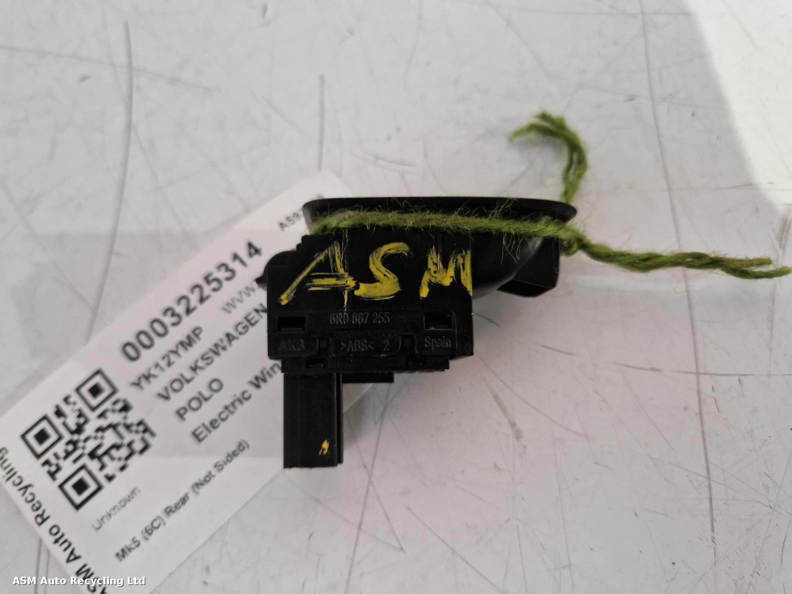 View Auto part Elect. Window Switch Volkswagen Polo 2012