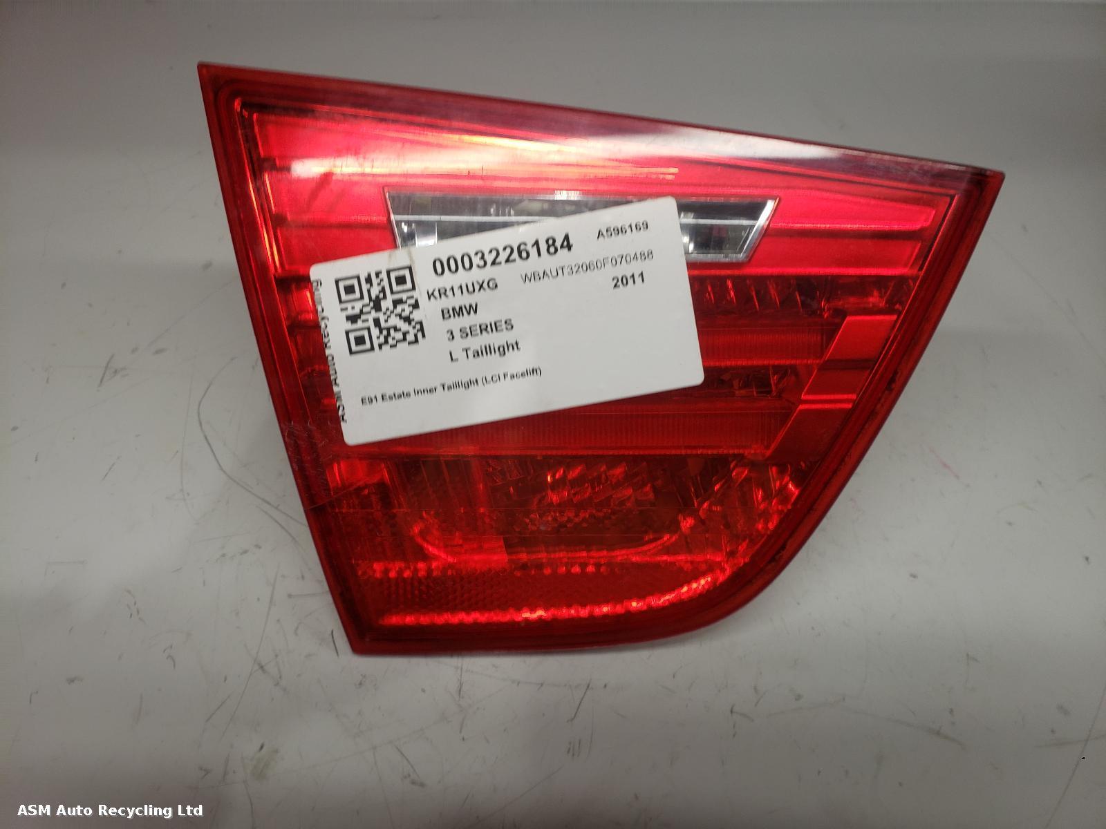 View Auto part L Taillight Bmw 3 Series 2011