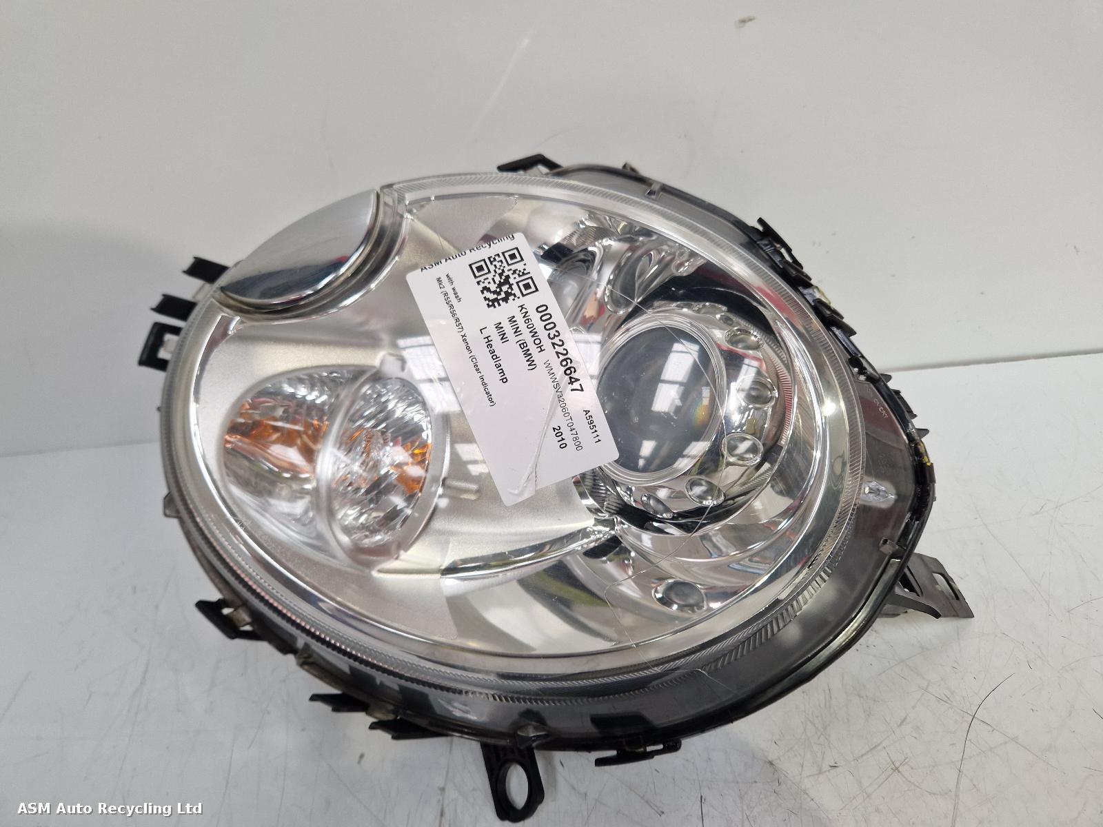 View Auto part L Headlamp Mini (bmw) Mini 2010