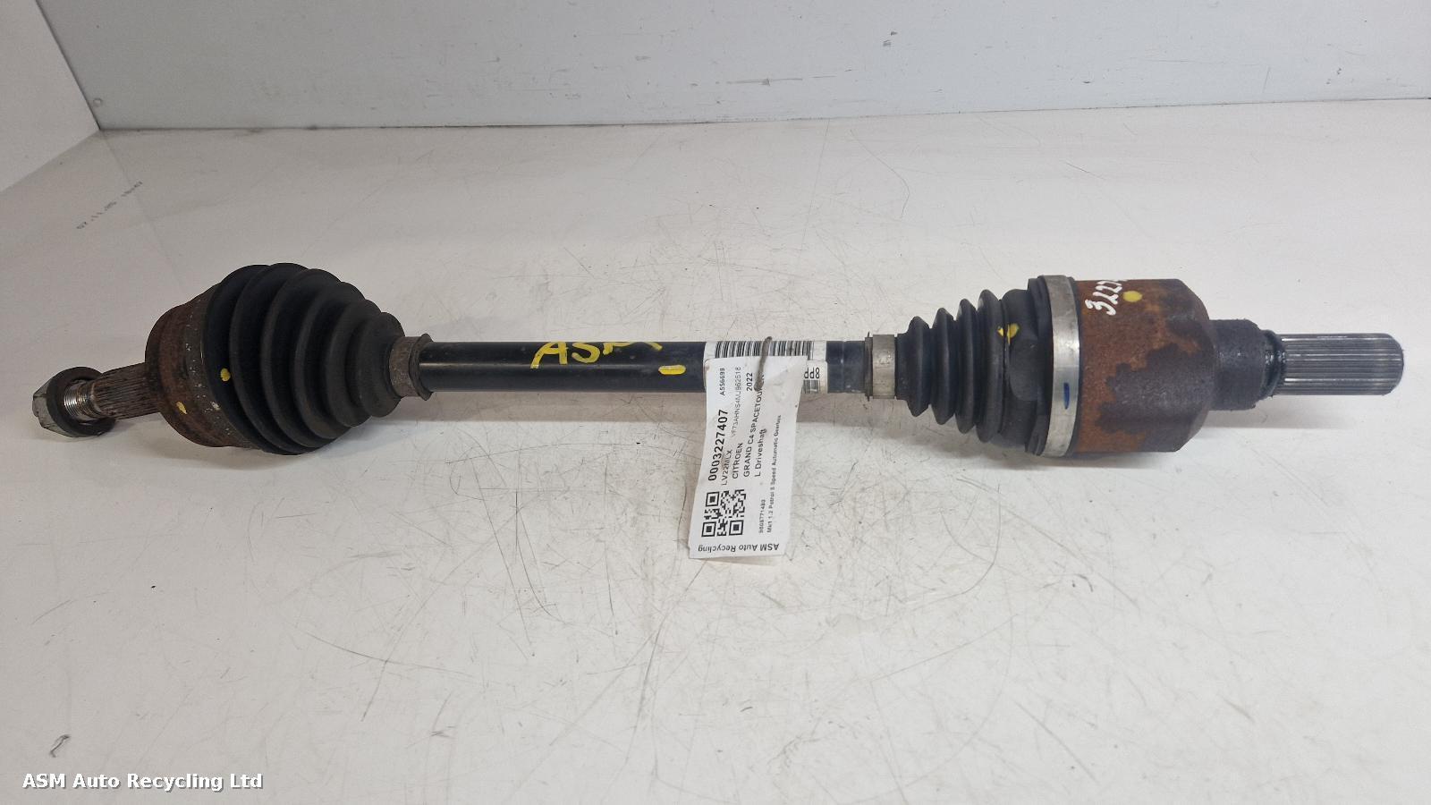 View Auto part Left Driveshaft Citroen Grand C4 Spacetourer 2022