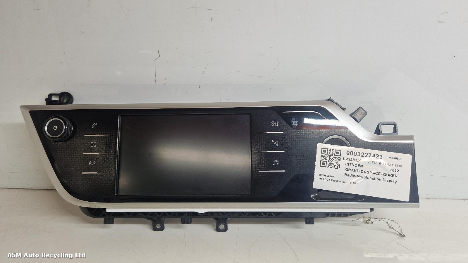 View Auto part Radio Display Citroen Grand C4 Spacetourer 2022