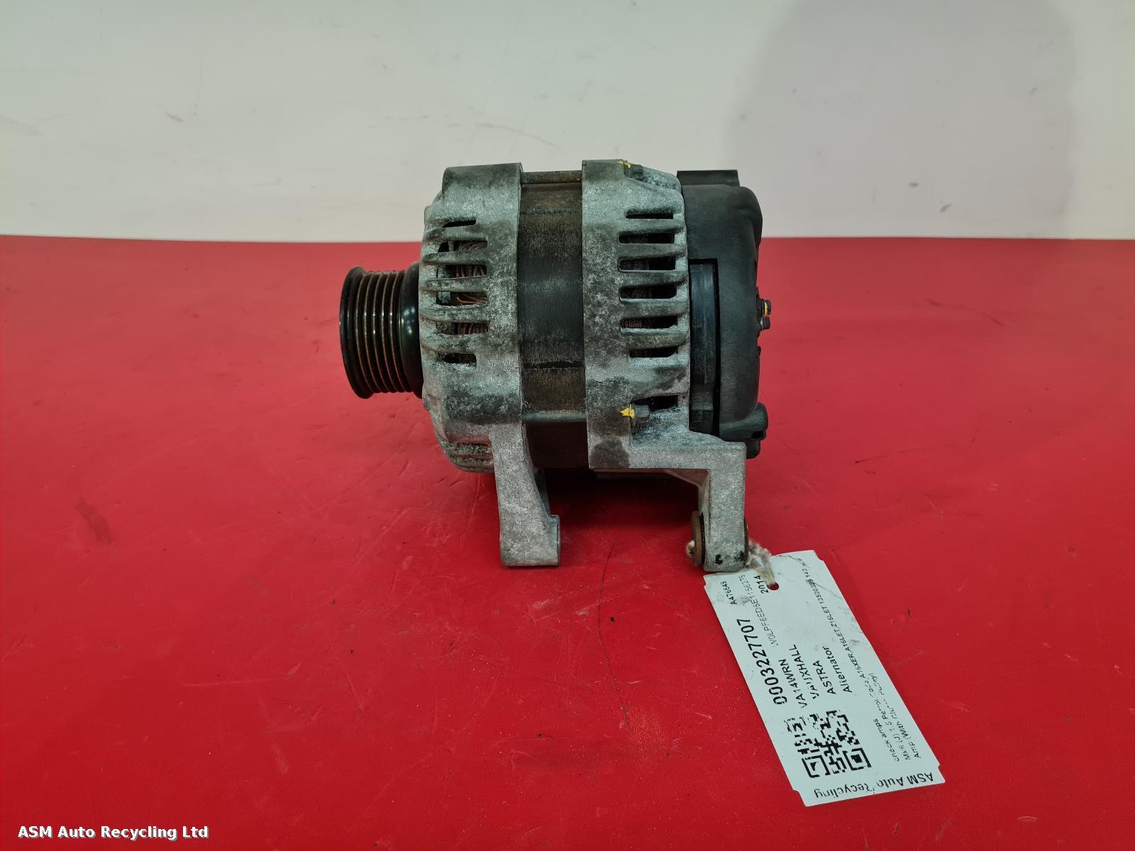 View Auto part Alternator Vauxhall Astra 2014