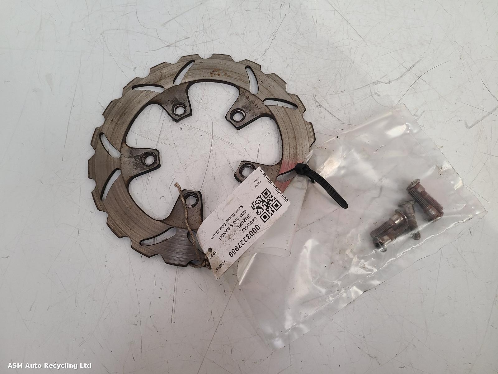 View Auto part Rear Brake Disc/Drum Suzuki Gsf 600 S Bandit 1997
