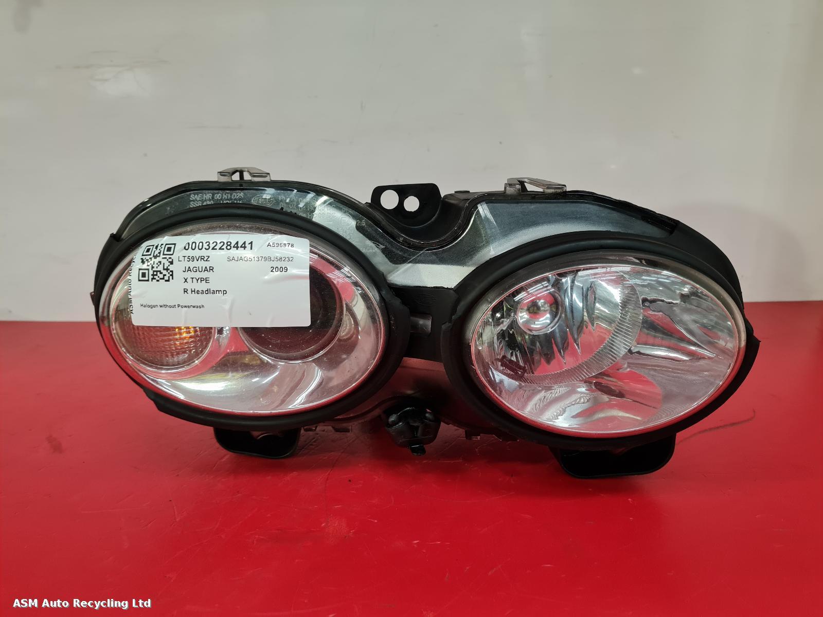 View Auto part R Headlamp Jaguar X Type 2009