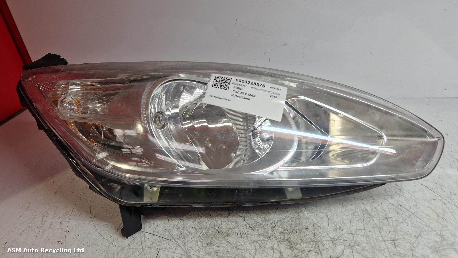 View Auto part R Headlamp Ford Focus C Max 2015