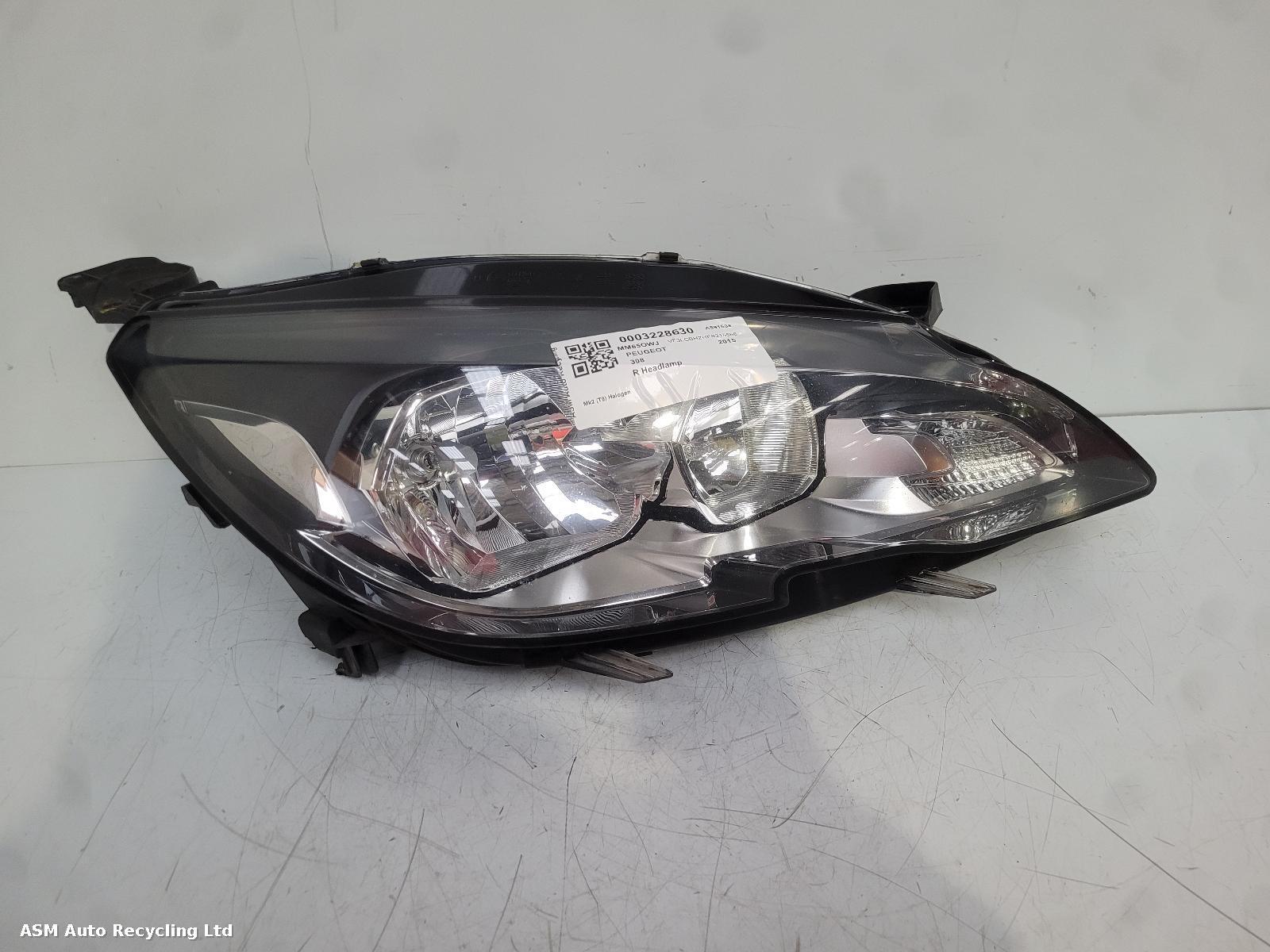 View Auto part R Headlamp Peugeot 308 2015