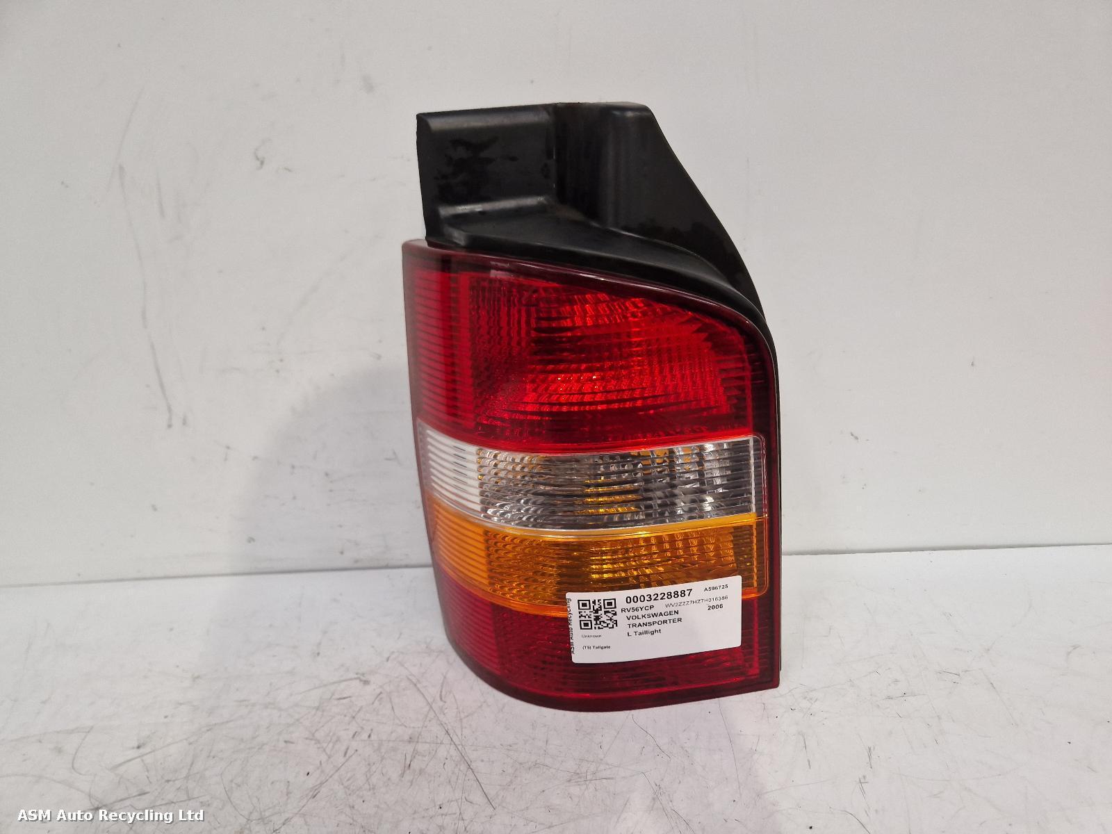 View Auto part L Taillight Volkswagen Transporter 2006