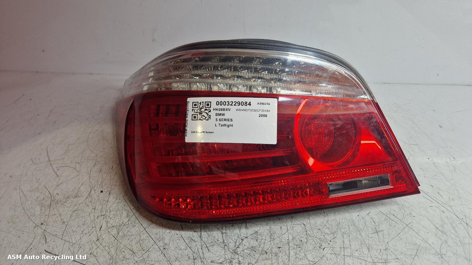View Auto part L Taillight Bmw 5 Series 2008