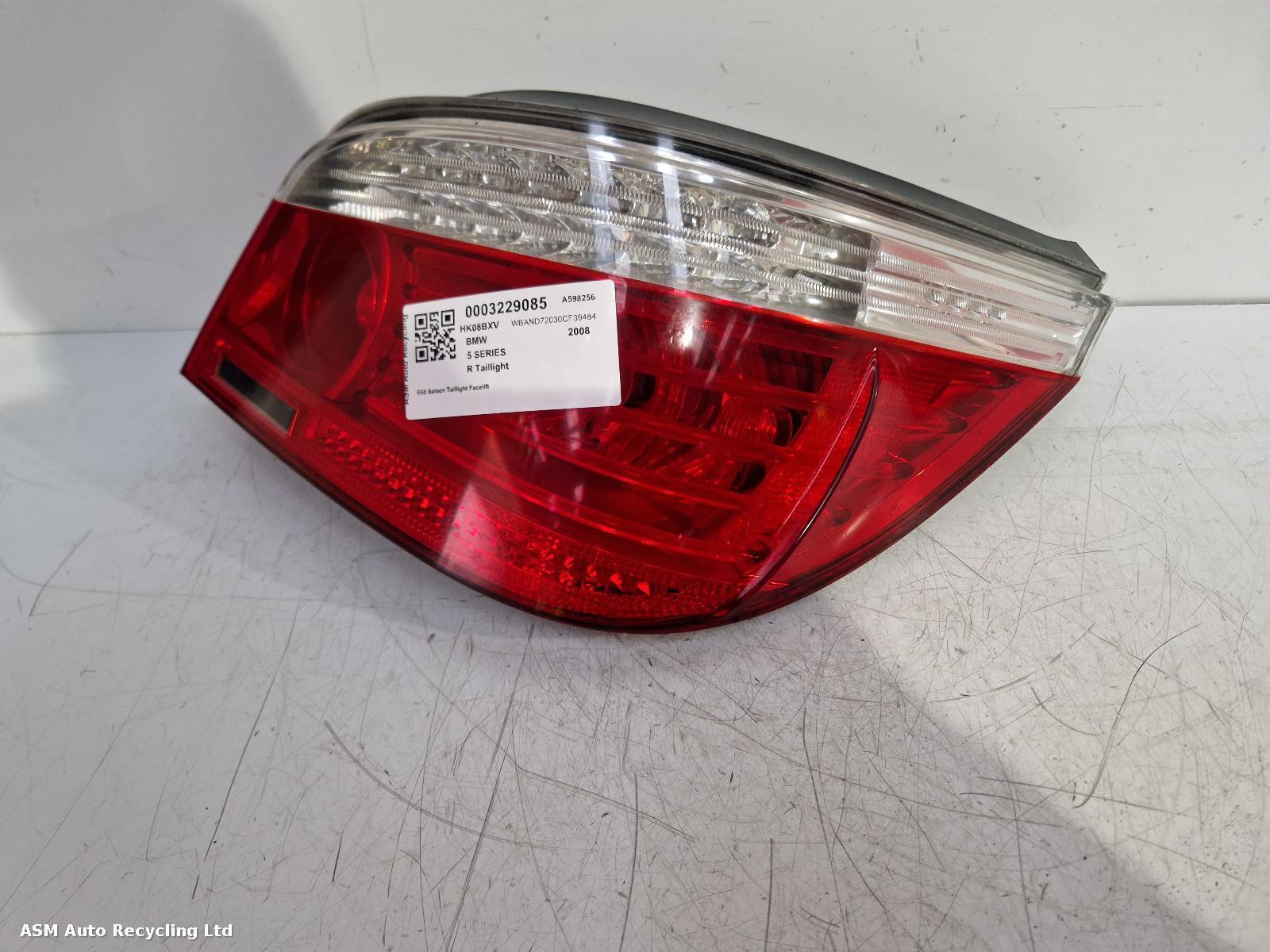 View Auto part R Taillight Bmw 5 Series 2008