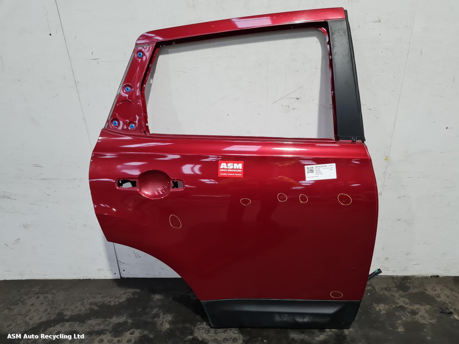View Auto part R Rear Door Nissan Qashqai 2010