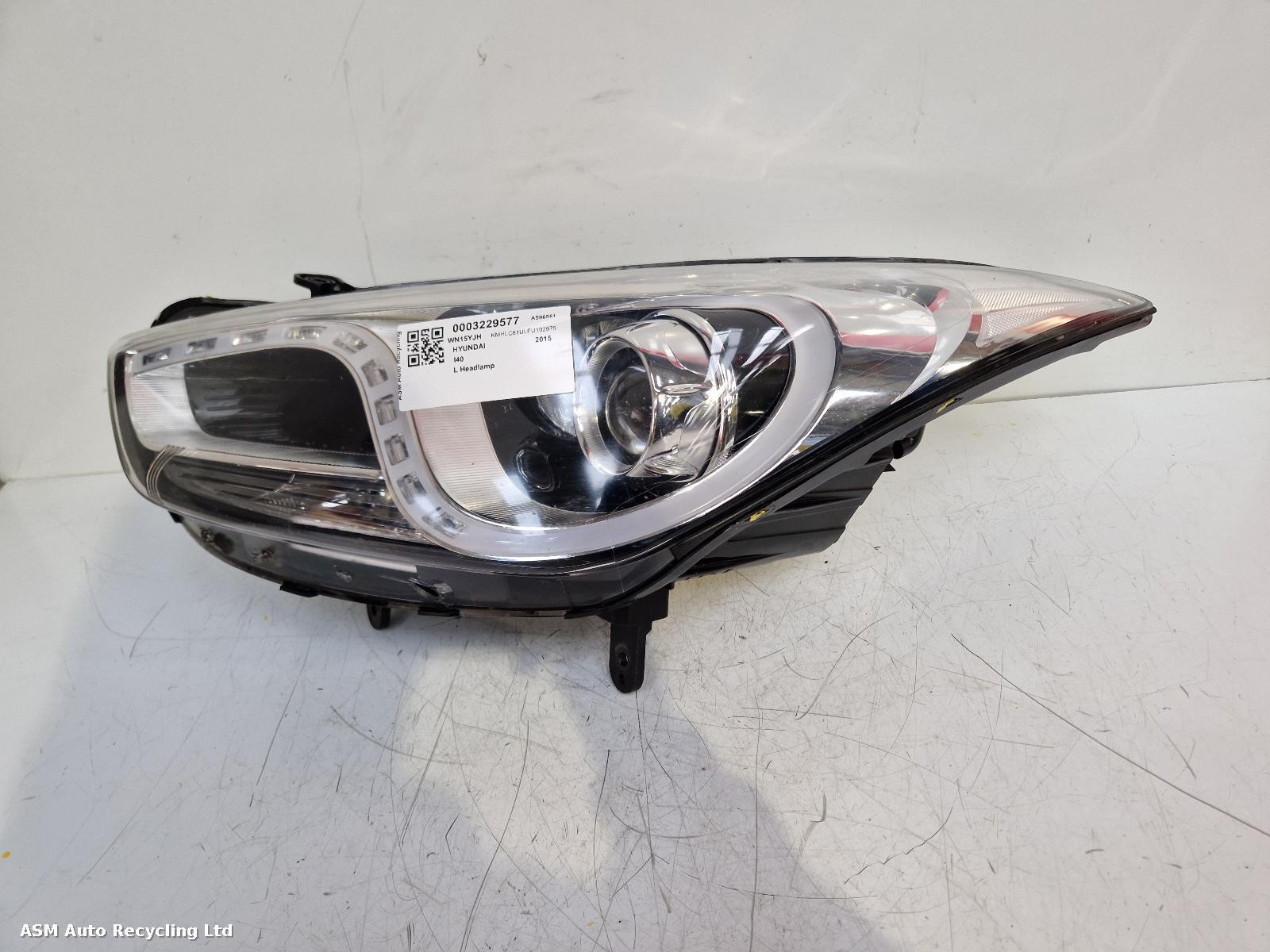 View Auto part L Headlamp Hyundai I40 2015