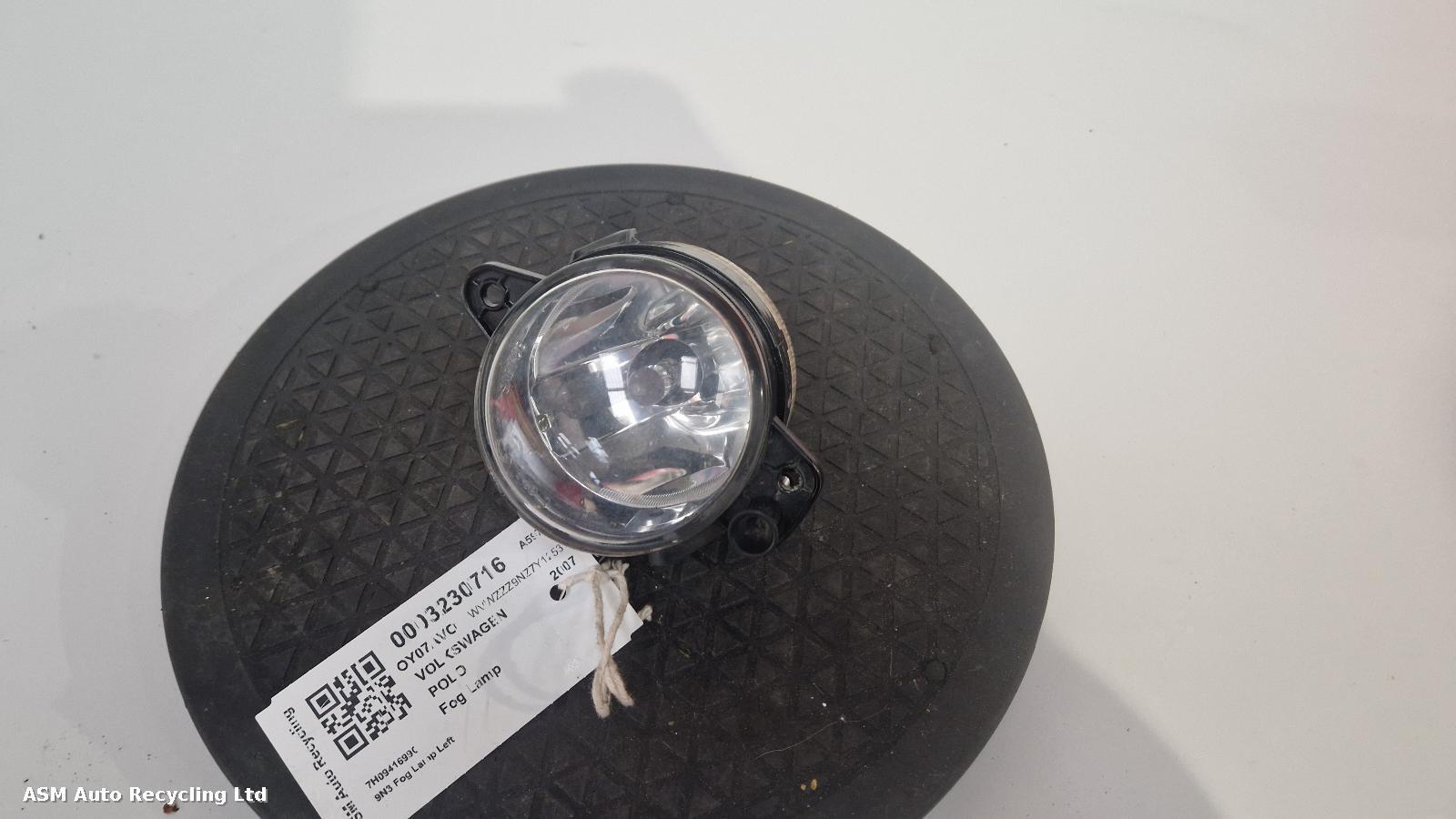 View Auto part Fog Lamp Volkswagen Polo 2007
