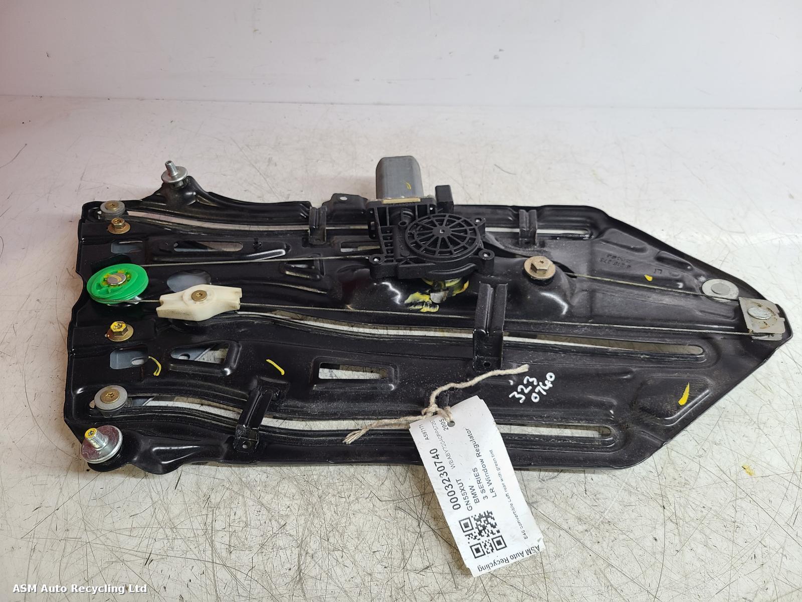 View Auto part LR Window Regulator Bmw 3 Series 2005