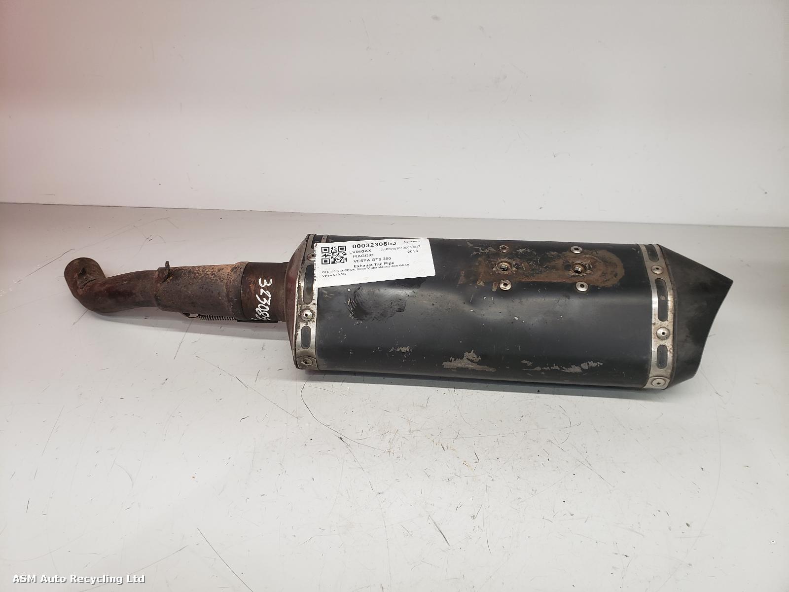 View Auto part Tail Pipe Piaggio Vespa Gts 300 2016