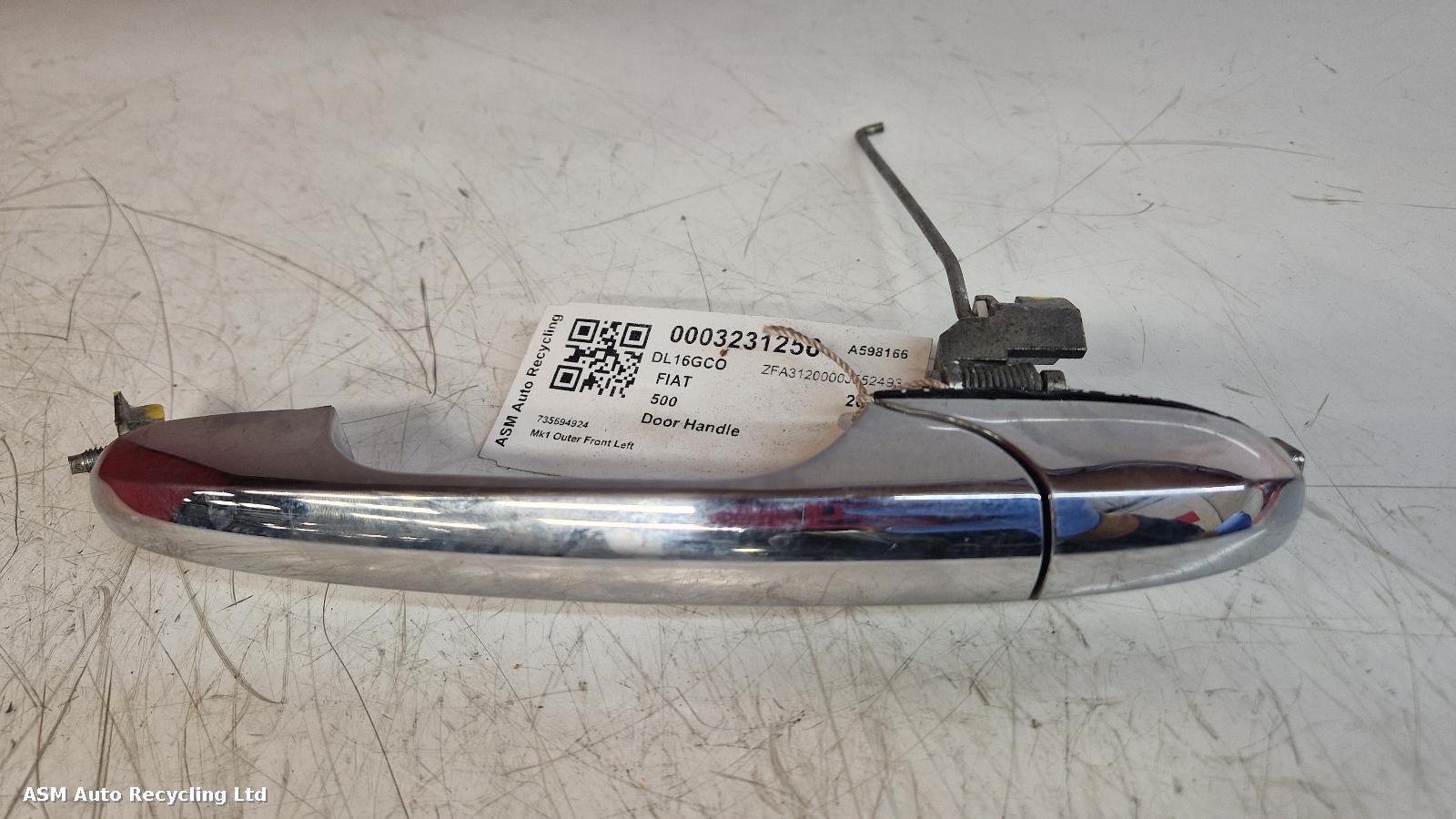 View Auto part Door Handle Fiat 500 2016