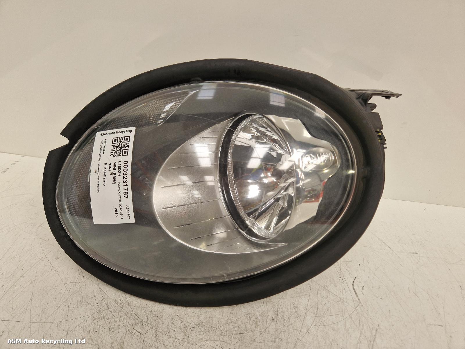 View Auto part R Headlamp Mini (bmw) Mini 2015