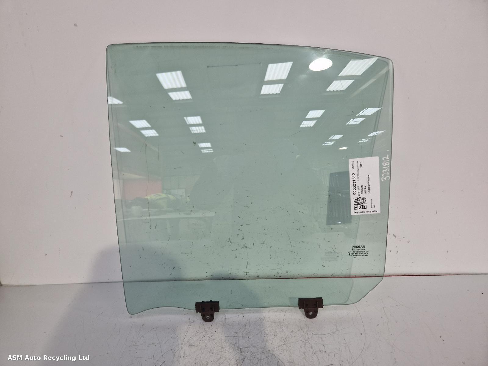 View Auto part LR Door Window Nissan Micra 2007