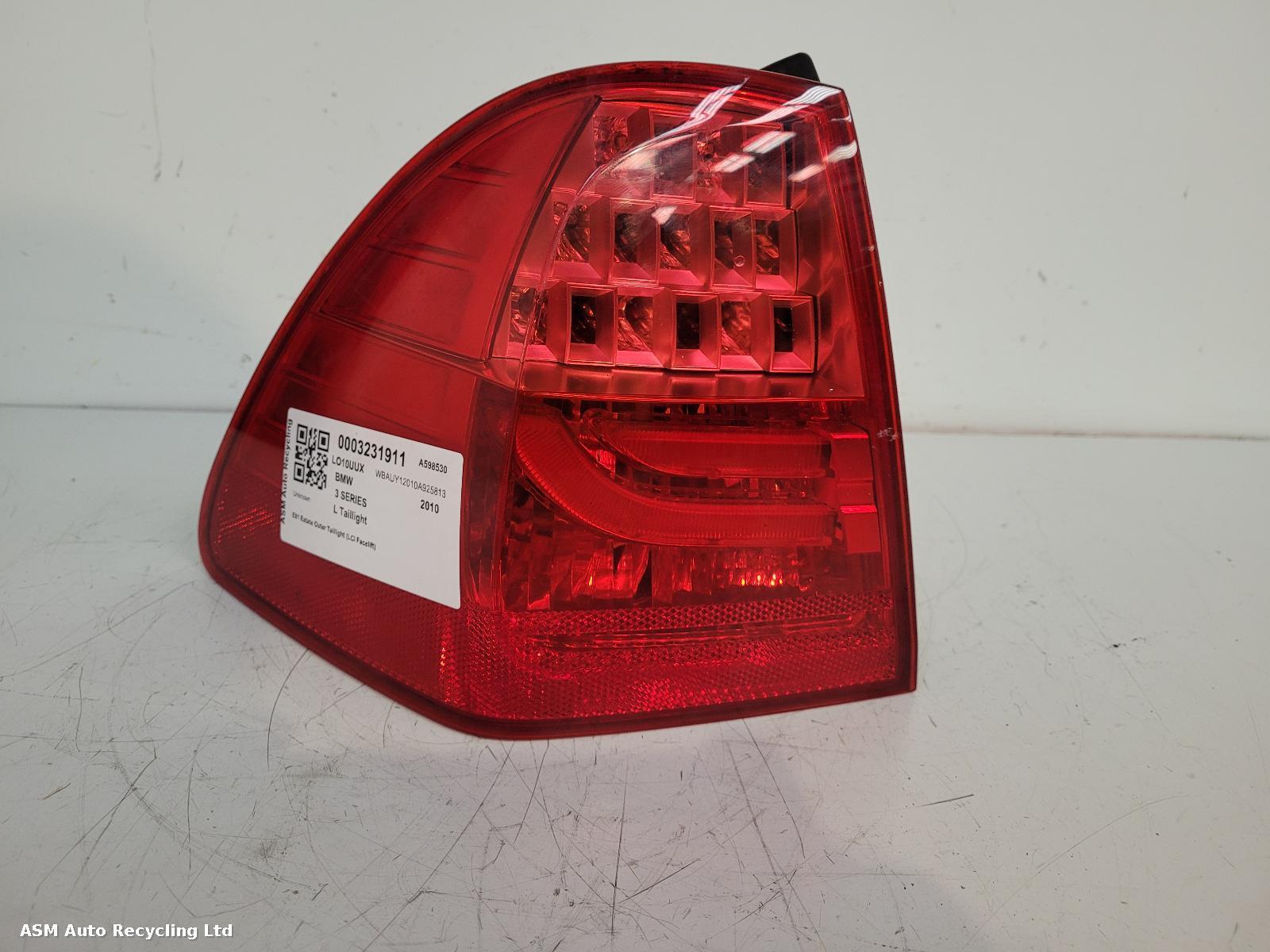 View Auto part L Taillight Bmw 3 Series 2010