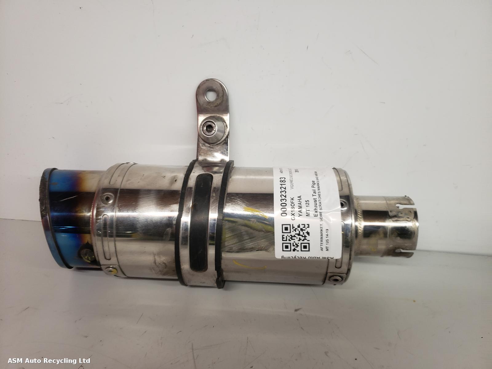 View Auto part Tail Pipe Yamaha Mt 125 2018