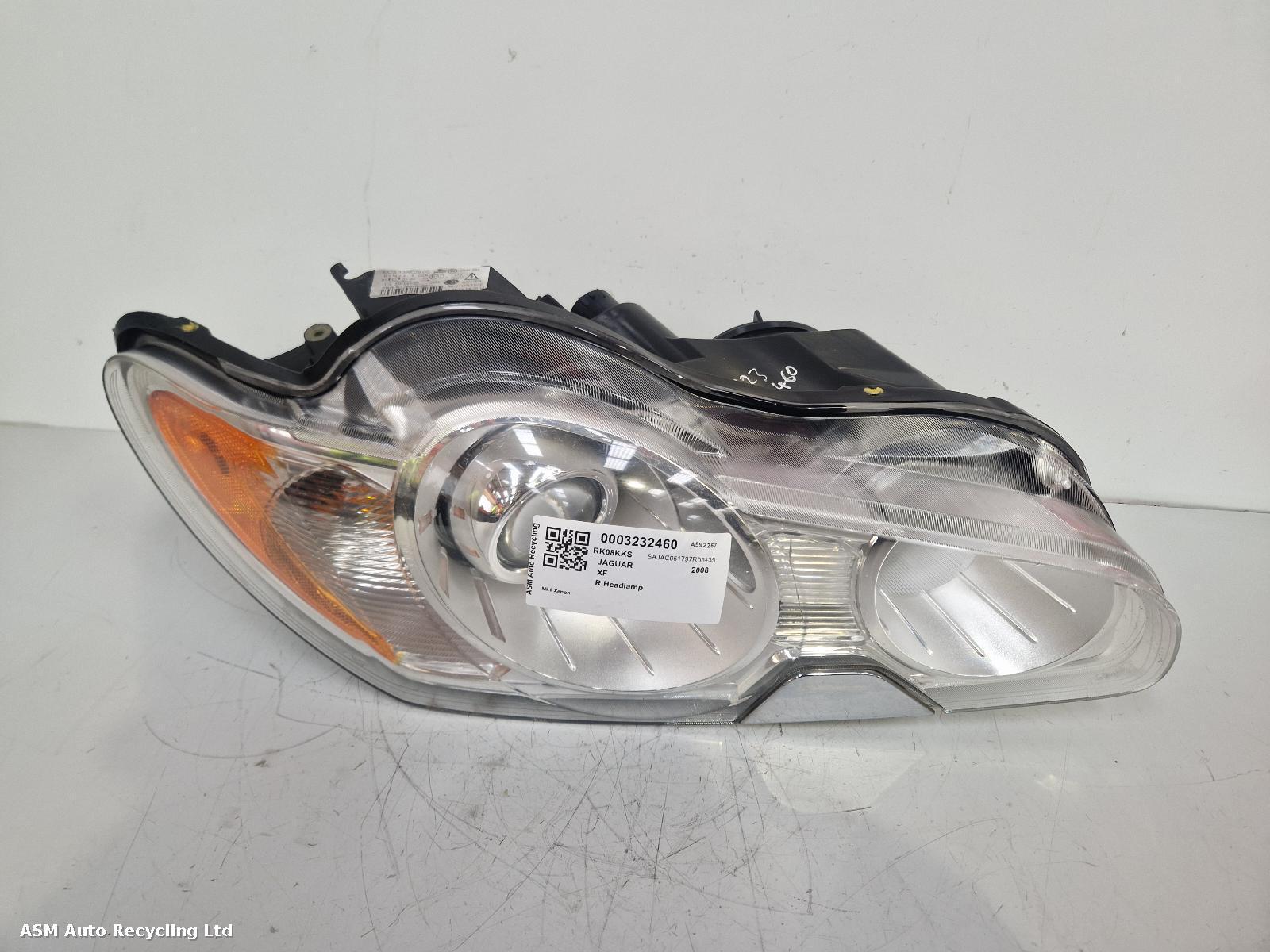 View Auto part R Headlamp Jaguar Xf 2008