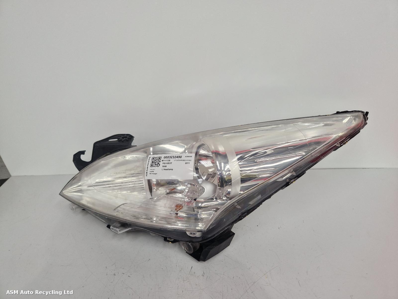 View Auto part L Headlamp Peugeot 5008 2011