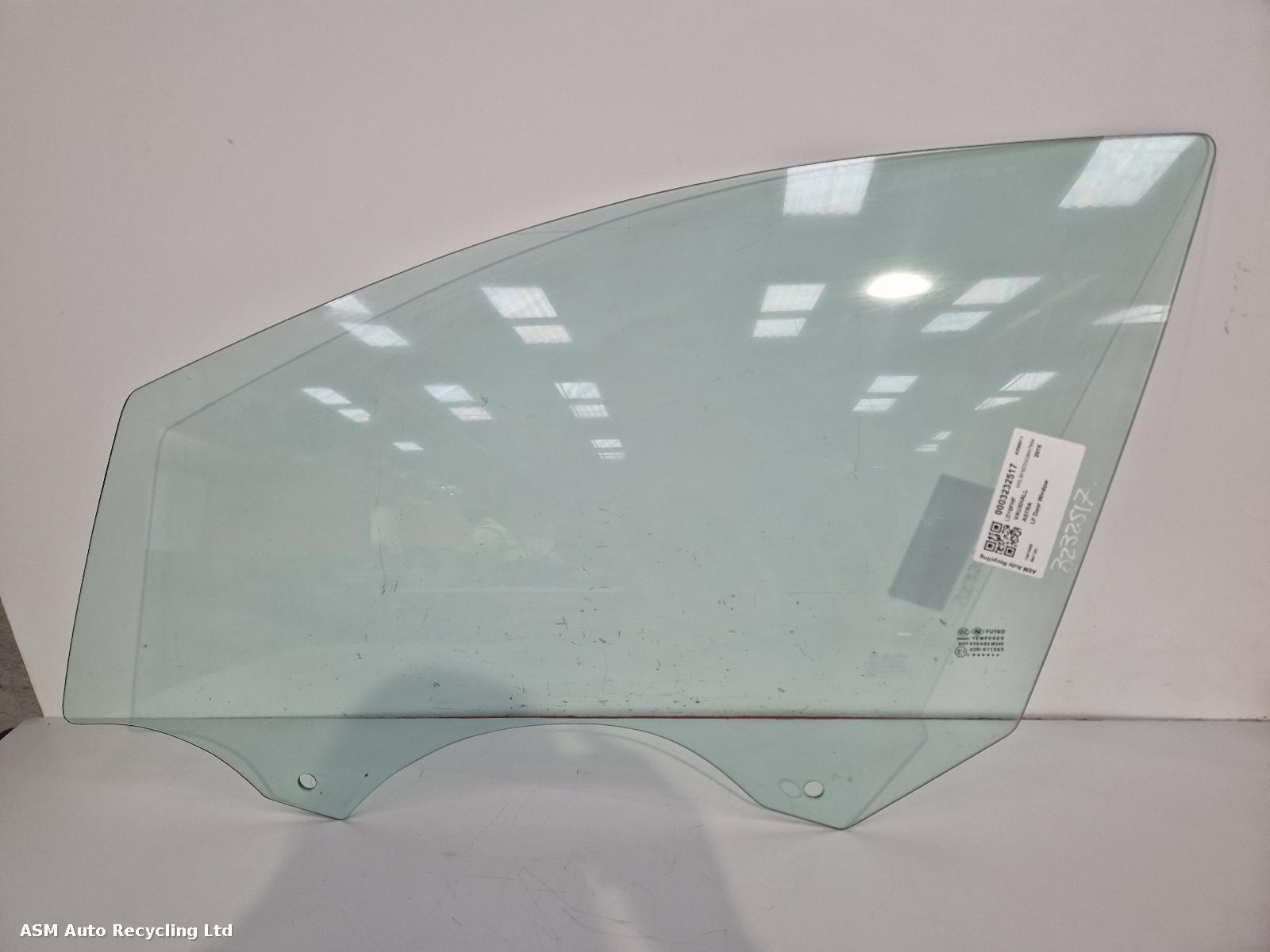 View Auto part LF Door Window Vauxhall Astra 2016