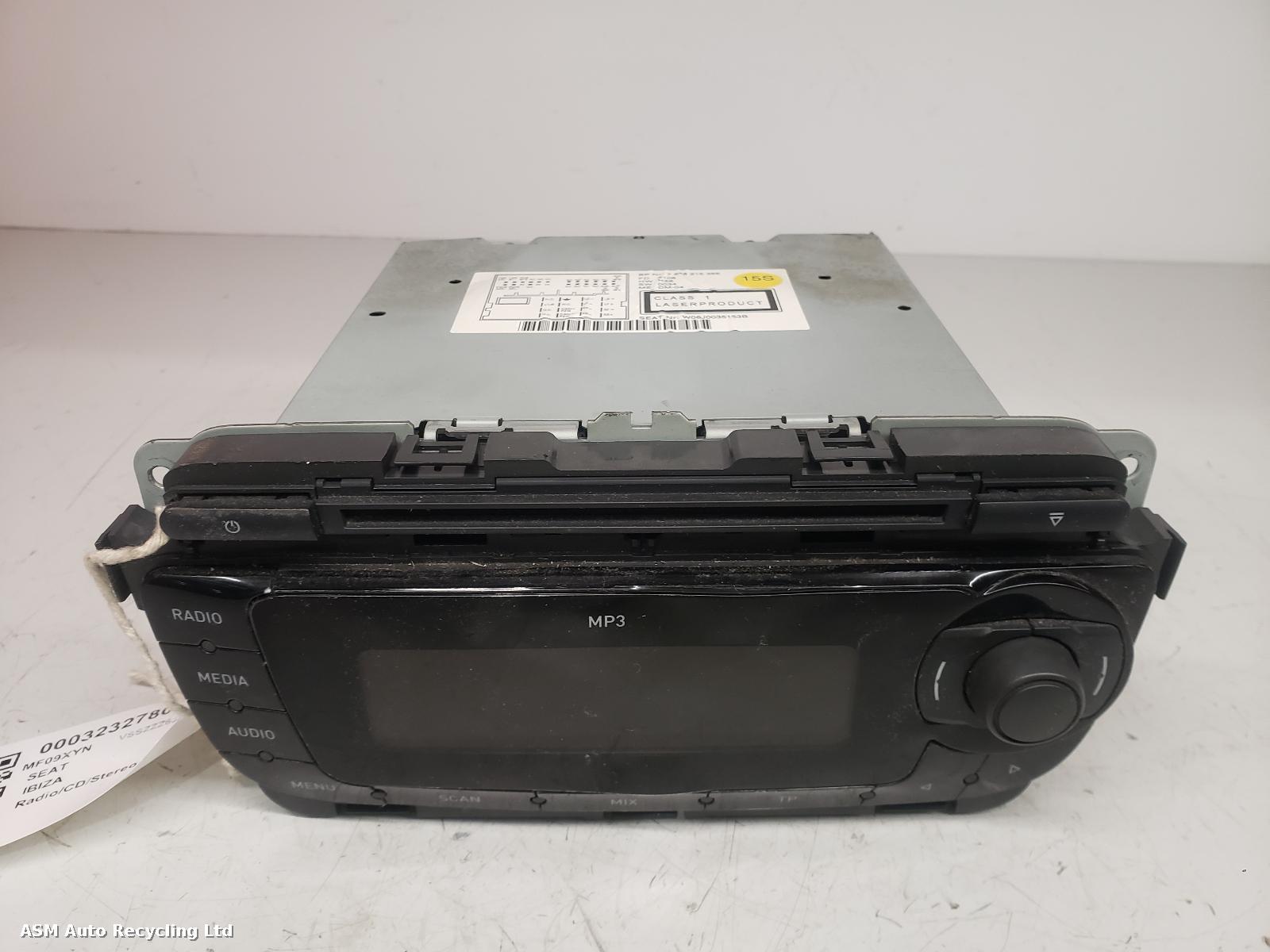 View Auto part A/V Equipment Seat Ibiza 2009