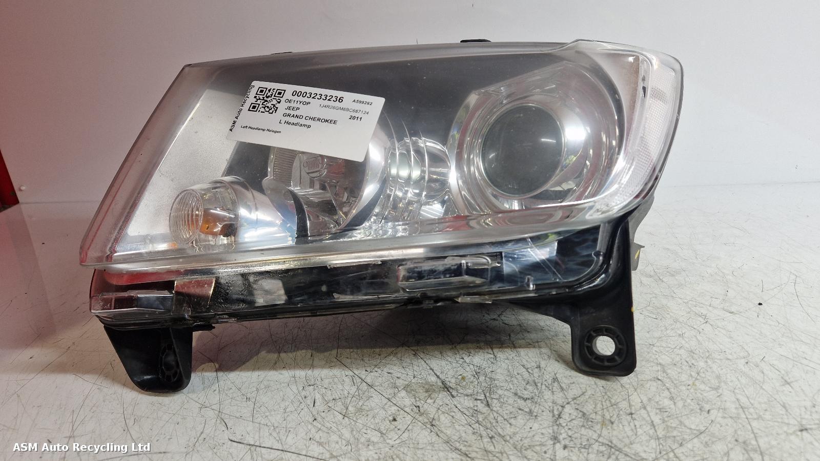 View Auto part L Headlamp Jeep Grand Cherokee 2011