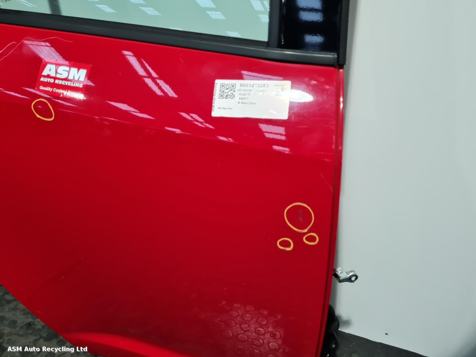 View Auto part R Rear Door Suzuki Swift 2010